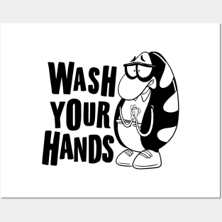 Wash Your Hands Posters and Art